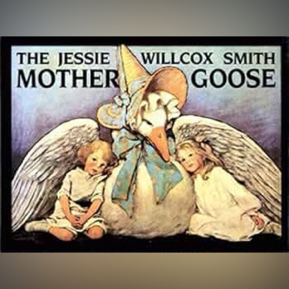 Mother Goose Illustrated Book - 1986 Hardciver 1st Ed.
